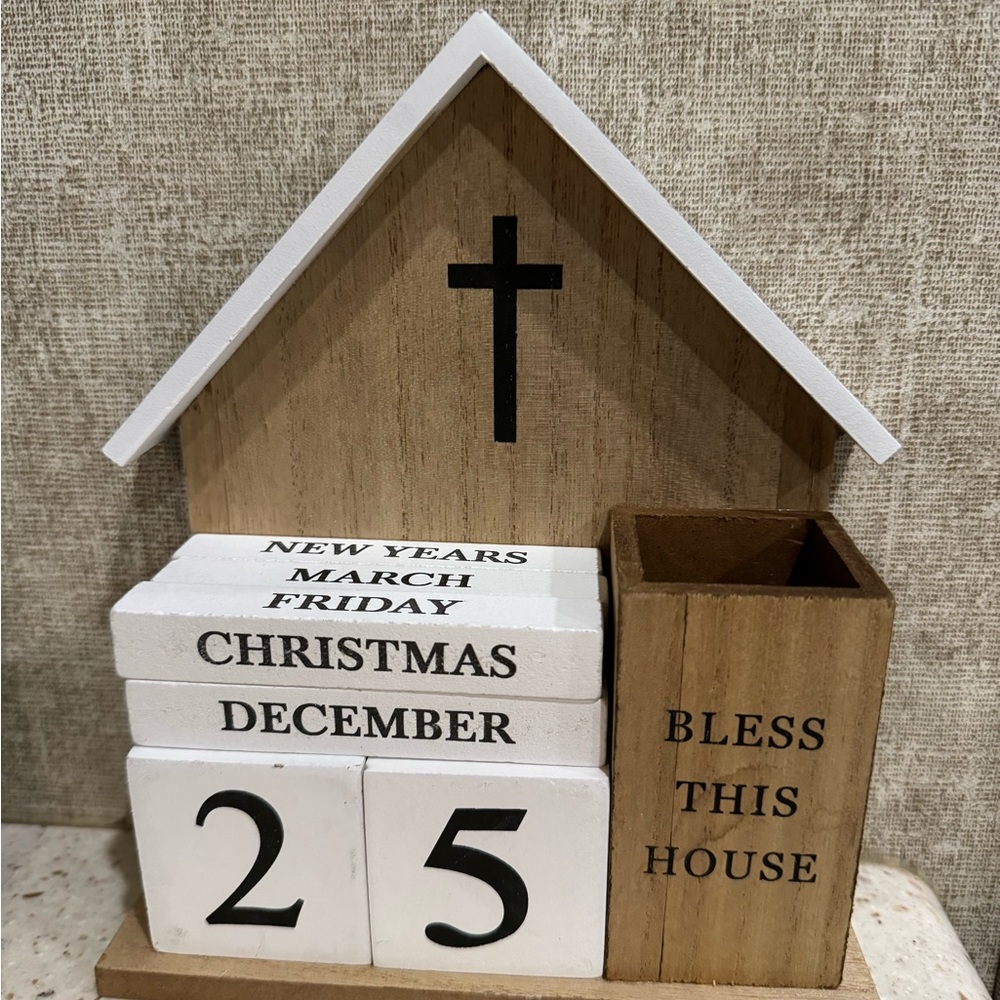 Wood Inspirational Calender